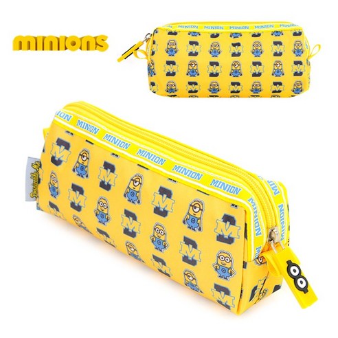 [미니언즈] MINIONS 미니언 패턴 화장품 파우치 (노랑)