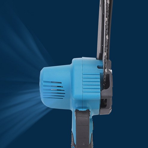 헤몬 무선 전기톱 8인치 충전식 체인톱 배터리 풀세트