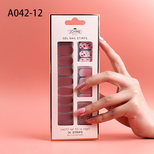 GN Aphrodite 네일패치 네일아트 네일스티커 34P, 1개, A042-12