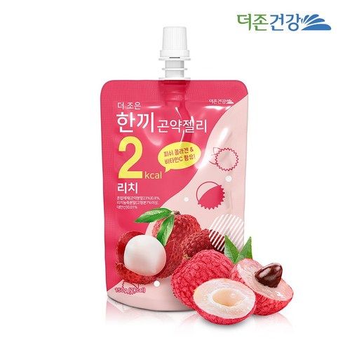 더존건강 한끼 곤약젤리 리치 150g 1팩, 1개, 단품, 150ml