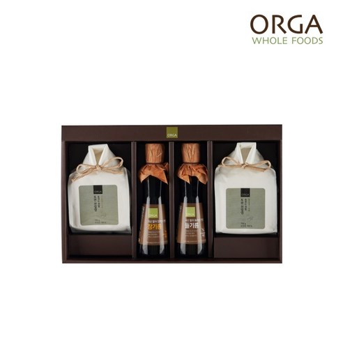[올가] ORGA 참기름 선물세트 4호, 1개, 750g