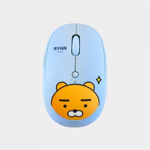 귀여움과 실용성을 모두 갖춘 라이언 멀티페어링 블루투스 마우스 KFM100R