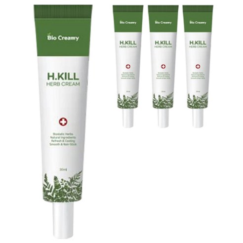 바이오크리미 에이치킬 항문 및 사타구니 종합 허브크림, 30ml, 4개