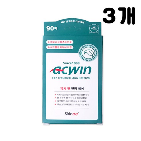 스킨애 아크윈 스팟케어 패치 90, 90개입, 9개