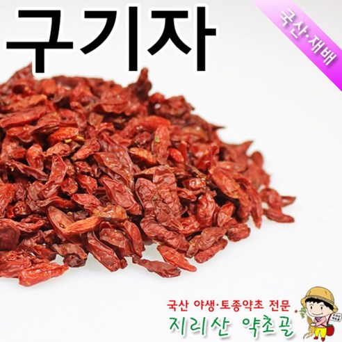 100%국내산 구기자 300g (특품) 차 효능 효과 말린 건조 토종 재배, 1개