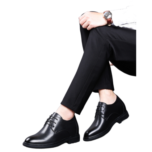 자신감과 우아함을 높이는 남성용 키높이 정장구두
