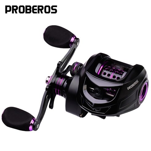 PROBEROS 베이트릴 낚시 릴 케스팅릴 피네스릴 바다 릴 오징어릴 7.2:1 기어비 4BB 10kg 드랙음 diy RM10, RM10-Left Hand