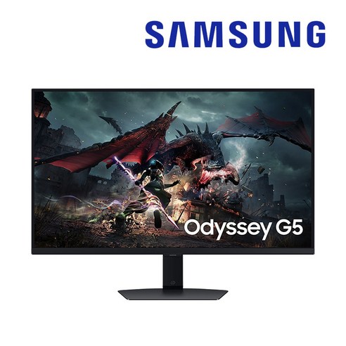 삼성전자 오디세이 G5 S32DG500 80cm 81cm 32인치 게이밍 모니터 IPS QHD HDR400 180Hz 1ms 프리싱크 LS32DG500EKXKR