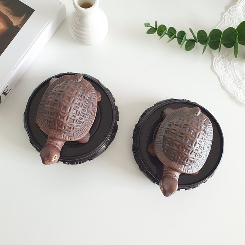 재물운과 사업운을 향상시키는 생기 도자기 거북이