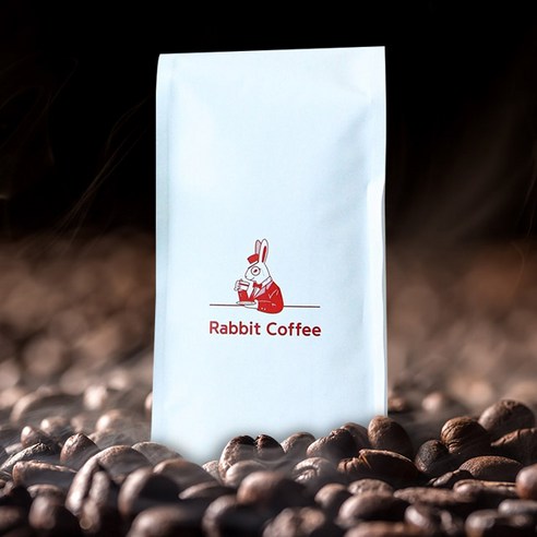 래빗커피 원두 커피 해썹인증 HACCP(홀빈 분쇄안함), 고소고소 블렌드, 1개, 1kg