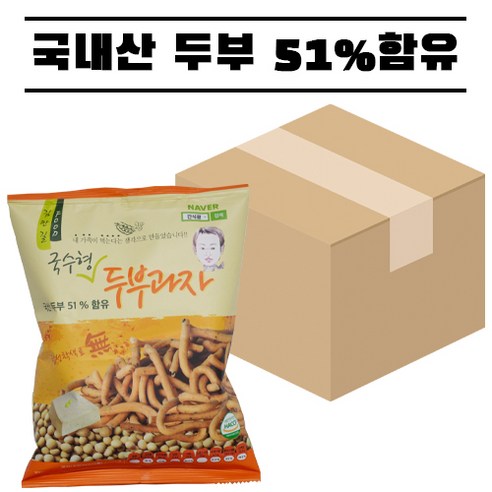 희망나눔식품 국수형 고구마 두부과자, 100g, 10개, 국수형x10