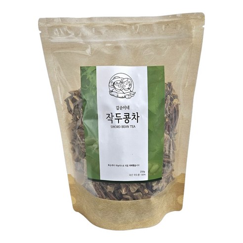 갑순이네 무농약 작두콩 깍지차: 건강과 풍미를 담은 특별한 선물