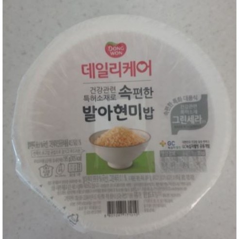 동원 데일리케어 발아현미밥, 195g, 24개입