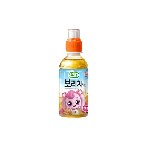 웅진 캐치티니핑 유기농 보리차 200ml 6개세트, 6개