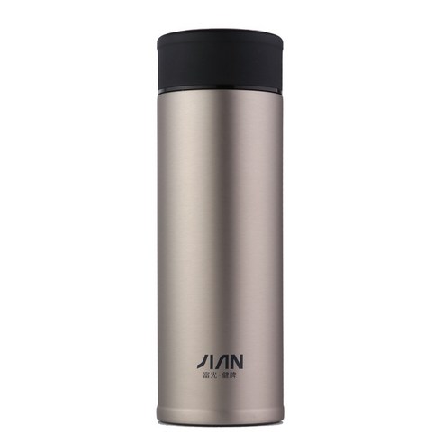 부광 스테인리스강 진공 보온컵 520ml 대용량 여과망 간편 진공 보온컵 BJ1803, 금색, 400ml