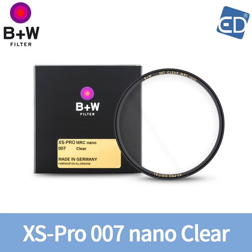 슈나이더 B+W XS-Pro 007 nano Clear 렌즈필터/ED, 77mm, 1개