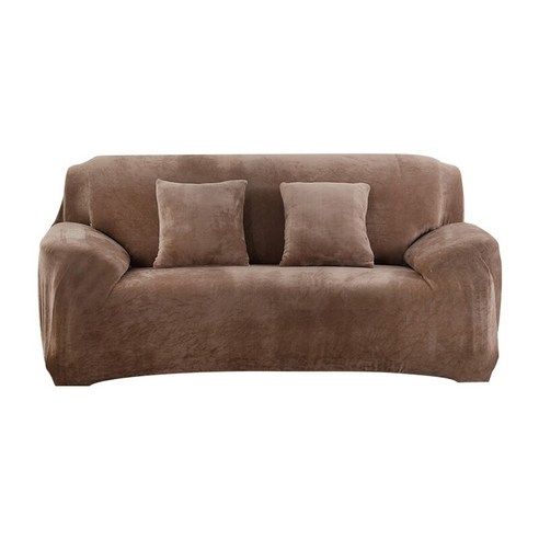 플러시 탄성 소파 보호대 커버 소파 두꺼운 부드러운 소파 커버, 1pc 90-140cm, 07