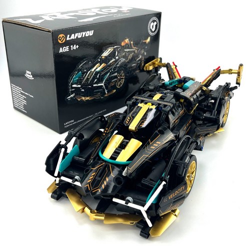 손끝에서 피어나는 짜릿한 속도감, 라푸유 람보르기니 V12GT 비전 MOC 블록