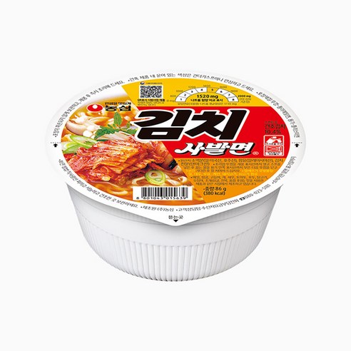 김치사발면 86g 24개입, 1박스