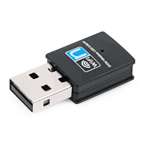 와이파이 확장기 무선 미니 USB 데스크탑 노트북용 동글 네트워크 윈도우 11 USB2.0 수신기, 1개