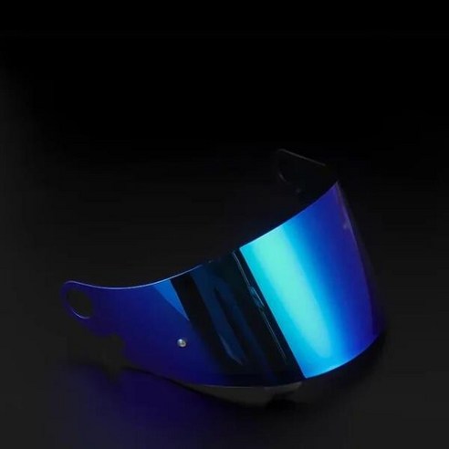 SHOEI 글램스터용 헬멧 바이저 풀페이스 바이크 오토바이 렌즈 UV 보호 방수 쉴드, [03] Blue