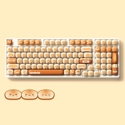 식빵 키캡으로 나만의 개성을 담은 키보드를 완성하세요!