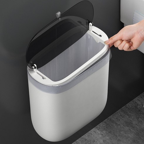 좁은 공간을 위한 완벽한 솔루션, 탑이지몰 벽걸이 휴지통