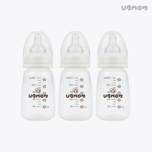 섬세한 아기를 위한 안전하고 편안한 선택, 유비맘 조리원 신생아용 PP 젖병