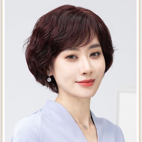 엄마통가발로 10년은 더 젊어 보이는 효과를!