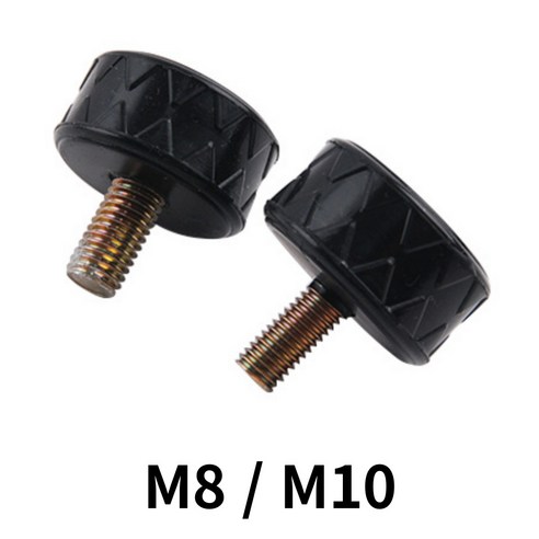 M8 M10 가구용 높이조절 실리콘받침 발 4개, 8X19mm