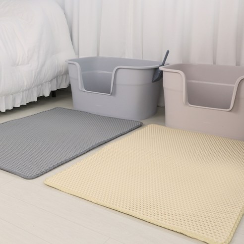 청결과 편리함을 동시에 잡은 고양이 화장실 모래매트