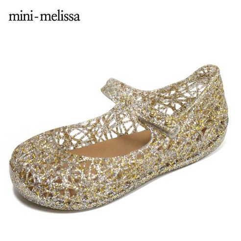 미니멜리사지그재그5샌들믹스골드유아아동여아구두3151003771