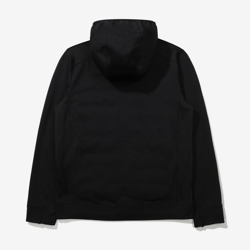 플리스 소재를 사용한 스타일리시한 휠라 후드 집업