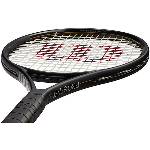 WILSON Pro Staff 26 주니어 테니스 라켓 - v13 최신 모델 스트링 Roger Federers 기술 축소 원 사이즈 윌슨