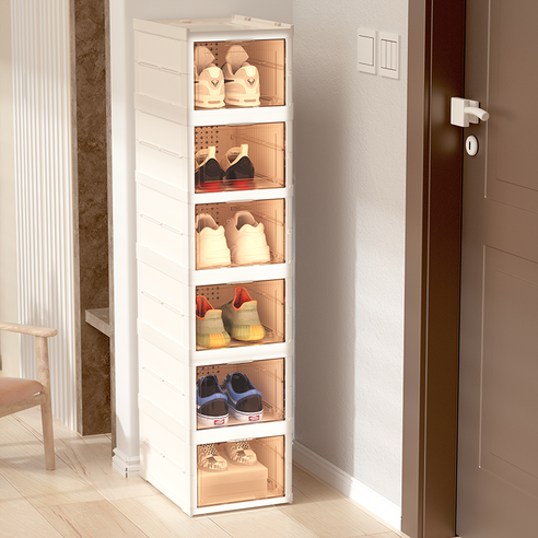 좁은 현관, Paradoma 투명 신발장으로 깔끔하게!