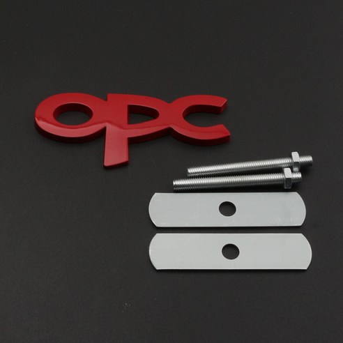 새로운 리갈 라크로스 Yinglang 금속 자동차 스티커 Opc 자동차 로고 그물 라벨 자동차 바디 스티커 꼬리 라벨, 하나, Opc 레드 중간 웹 레이블