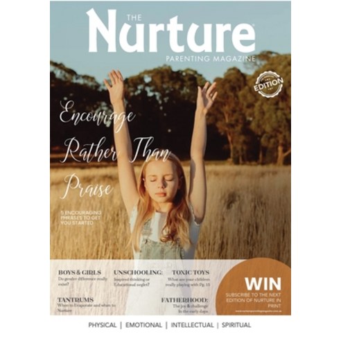 (영문도서) Nurture Parenting Magazine: Encourage Rather Than Praise Paperback, Nurture Parenting Magazine, English, 9780645946642