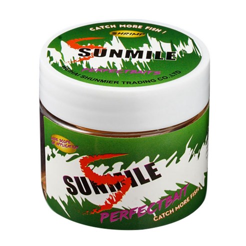Xzante SUNMILE 웜 소프트 미끼 수영 30 개/상자 부드러운 큰 물고기 T 테일 로드 서브 미니 루트 미끼-다크 그린, 하나, 짙은 녹색