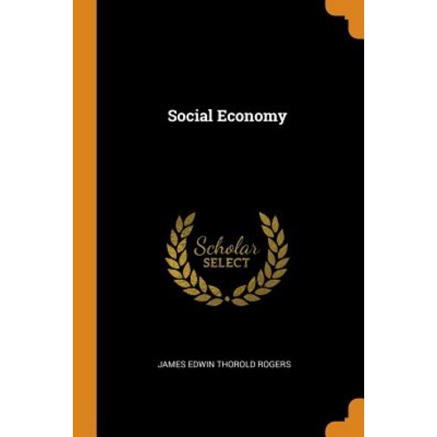 (영문도서) Social Economy Paperback, Franklin Classics, English, 9780342083022