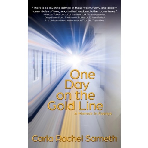 One Day on the Gold Line: A Memoir in Essays Hardcover, Black Rose Writing
