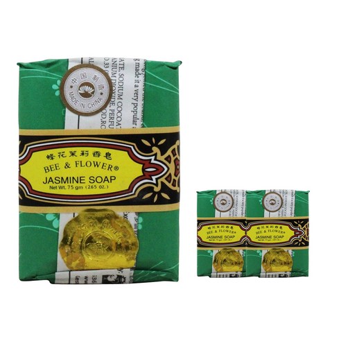 비앤플라워 비누, 125g, 3개, JASMINE SOAP
