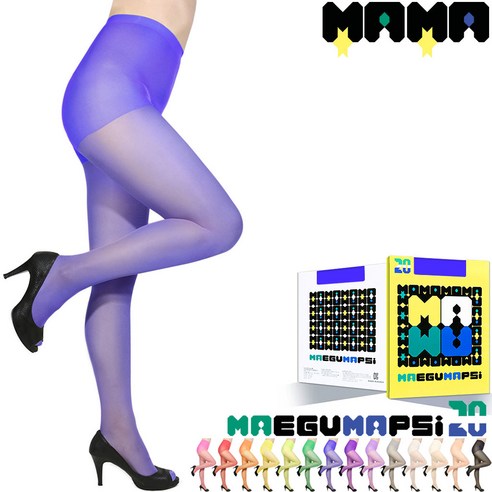 섬세한 아름다움과 편안함을 더하다: 매구맵시 20D 컬러스타킹