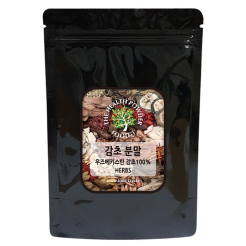 거룩한가 감초 분말 가루 우즈베키스탄 1개, 500g