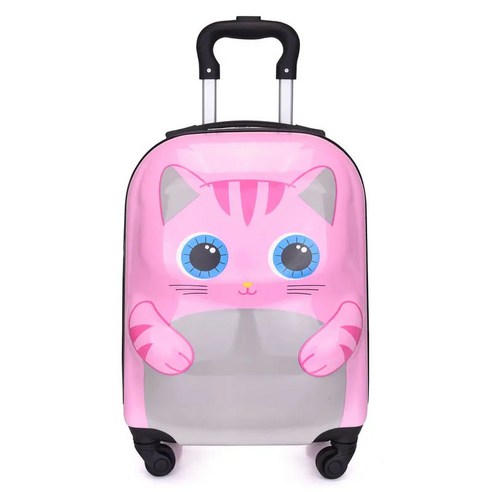 모험심을 자극하는 특별한 동반자, 18인치 동물 몬스터 캐릭터 여행용 캐리어