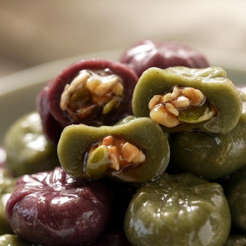 창억떡 [아리울떡공방] 아리울 떡 공방 굳지않는 모듬 견과 호떡꿀떡 1kg, 1개 Best Top3