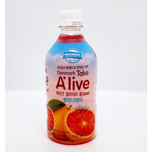 동원 테이크 얼라이브 블러드오렌지, 500ml, 12개