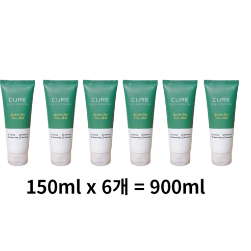 김정문알로에 큐어 리알로에 수딩젤, 150ml, 2개