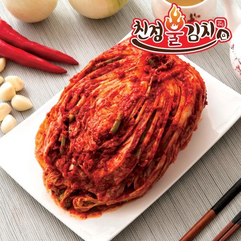 친정 불김치 맛있게 매운 실비김치 2kg, 친정 불김치 2kg, 1개