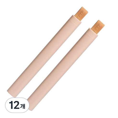 에이블 파스텔 칫솔 케이스 핑크, 42g, 12개