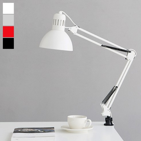 PROP 워크/클램프 램프 E26 KS1893W/2, 레드 0562.8315